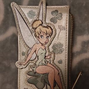 Loungefly Disney Cream and Green Clover Card Holder